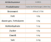 Vulkan Senf (Altenburger), 200ml Glas