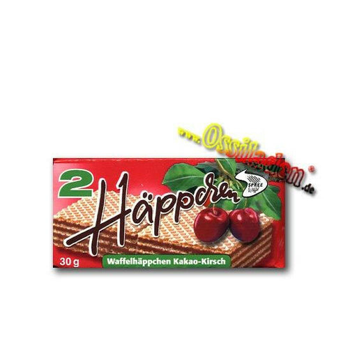 Waffelhäppchen - Kakao-Kirsch, 3er (Spreewaffel)