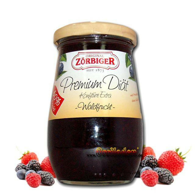 Waldfrucht - Original Zörbiger Premium Diät Konfitüre EXTRA