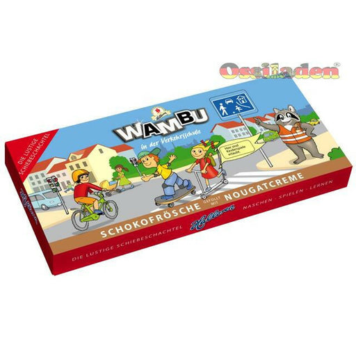 WAMBU - Verkehr Schokofrösche (Halloren) 90g