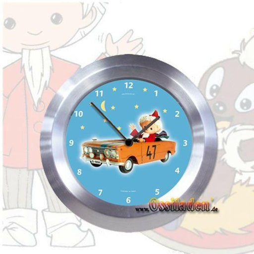 Wanduhr - Sandmännchen (Auto)
