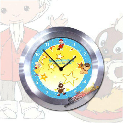 Wanduhr - Sandmännchen und seine Freunde
