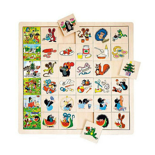 Was gehört wohin - Der kleine Maulwurf 36-tlg