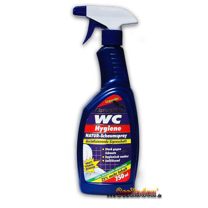 WC Hygiene Natur-Schaumspray (Elsterglanz)