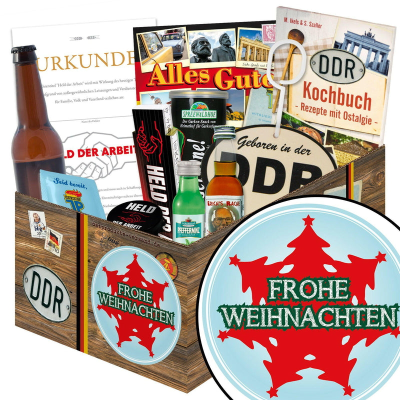Weihnachten Baum - Geschenkset Ostpaket "Männer Box" - Ossiladen I Ostprodukte Versand