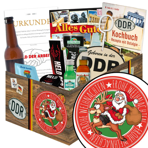 Weihnachten Santa - Geschenkset Ostpaket "Männer Box" - Ossiladen I Ostprodukte Versand