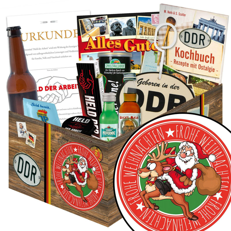 Weihnachten Santa - Geschenkset Ostpaket "Männer Box" - Ossiladen I Ostprodukte Versand