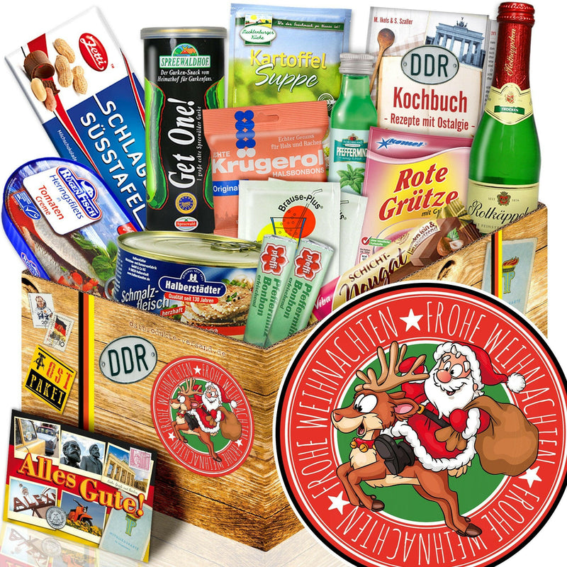 Weihnachten Santa - Spezialitäten Set M - Ossiladen I Ostprodukte Versand