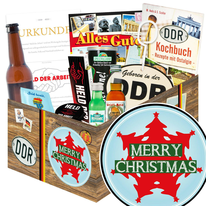 Weihnachtsbaum - Geschenkset Ostpaket "Männer Box" - Ossiladen I Ostprodukte Versand