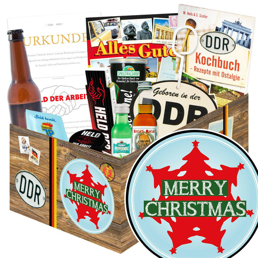 Weihnachtsbaum - Geschenkset Ostpaket "Männer Box" - Ossiladen I Ostprodukte Versand