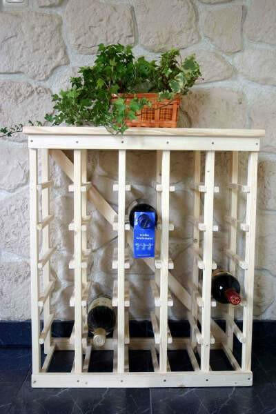 Weinregal für 30 Flaschen