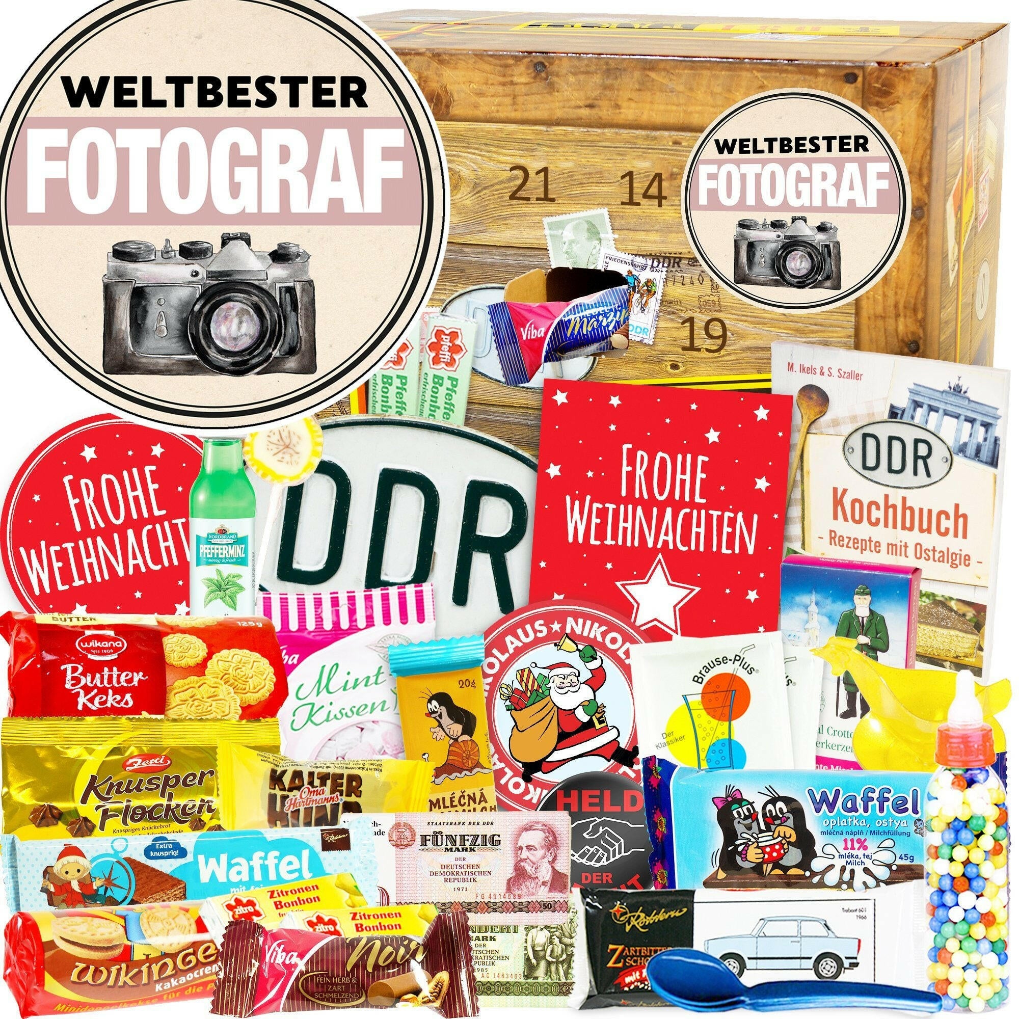 Weltbester Fotograf - DDR Adventskalender - Ossiladen I Ostprodukte Versand
