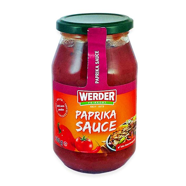 Werder Paprika Sauce 500ml