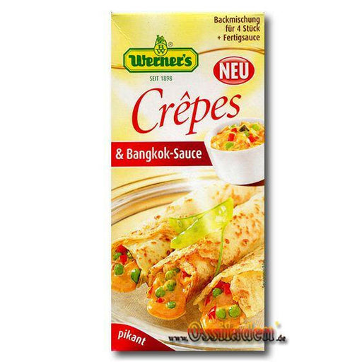Werner Crepes mit Bangkok-Sauce