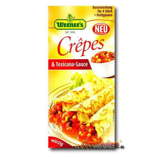 Werner Crepes mit Texicana-Sauce