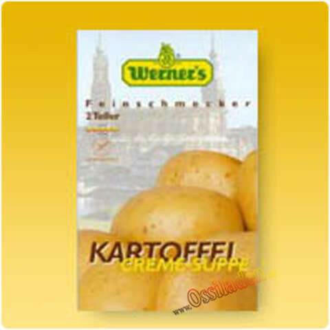 Werner Feinschmecker Kartoffelcremesuppe, 2 Teller