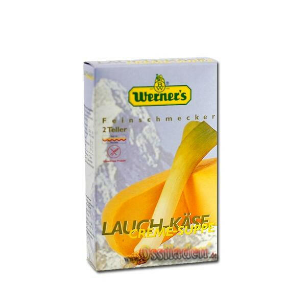 Werner Feinschmecker Lauchcremesuppe, 2 Teller
