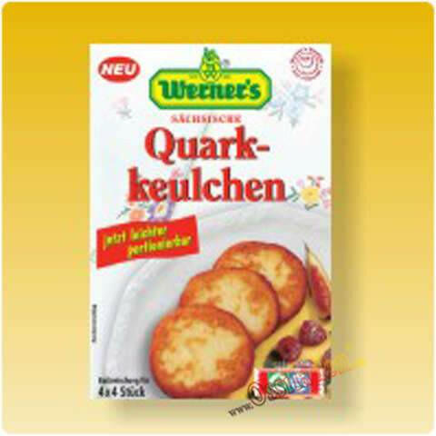 Werner Sächsische Quarkkeulchen, 4x4 Port.
