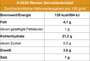 Werner Serviettenknödel, 2x2 St. im Beutel - Ossiladen I Ostprodukte Versand