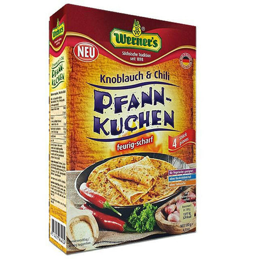 Werners - Pfannkuchen - Knoblauch und Chili