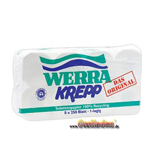 Werra Krepp - Toilettenpapier 1-lagig