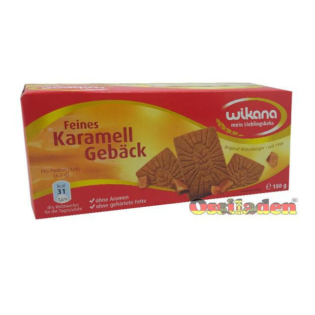 Wikana feines Karamell Gebäck