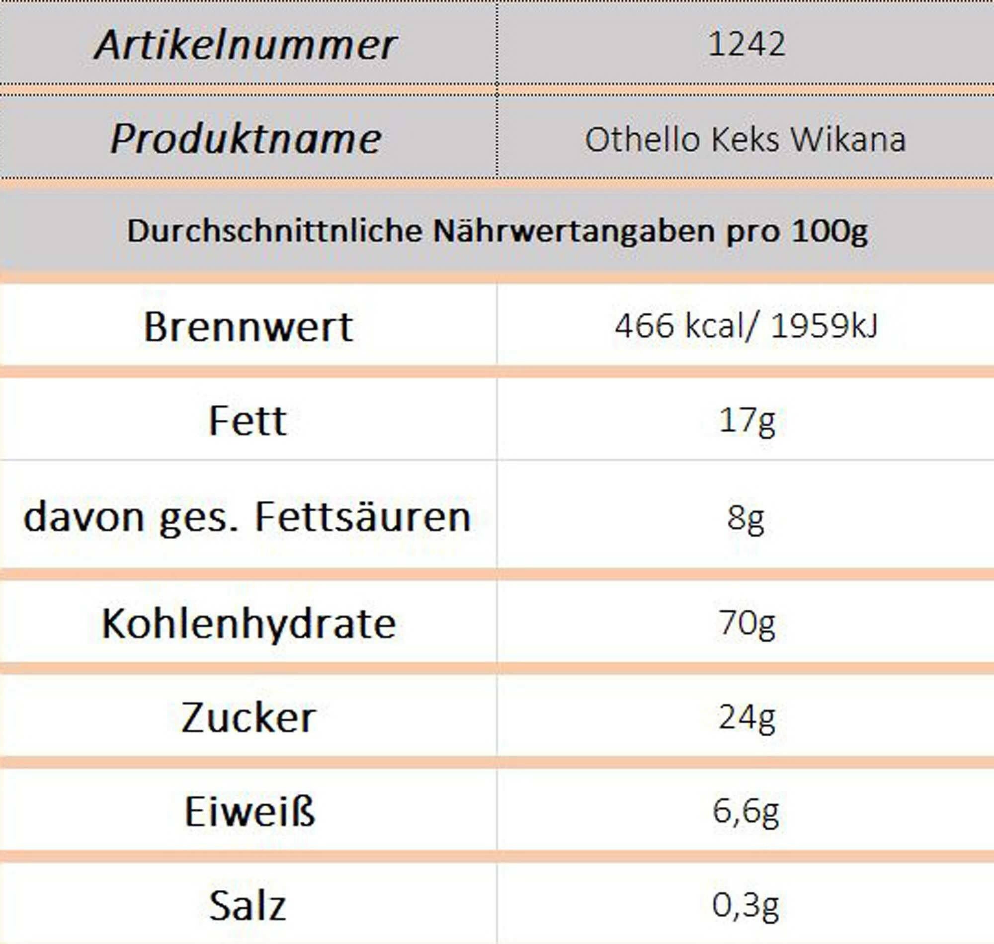 Wikana Othello-Kekse - Ossiladen I Ostprodukte Versand