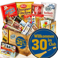 Wilkommen im Club 30 - Süßigkeiten Set DDR L - Ossiladen I Ostprodukte Versand