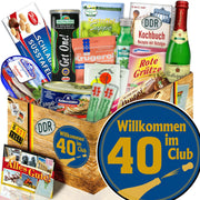Wilkommen im Club 40 - Spezialitäten Set M - Ossiladen I Ostprodukte Versand