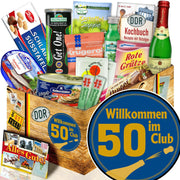 Wilkommen im Club 50 - Spezialitäten Set M - Ossiladen I Ostprodukte Versand