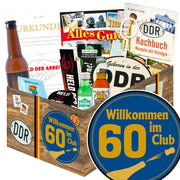 Wilkommen im Club 60 - Geschenkset Ostpaket "Männer Box" - Ossiladen I Ostprodukte Versand