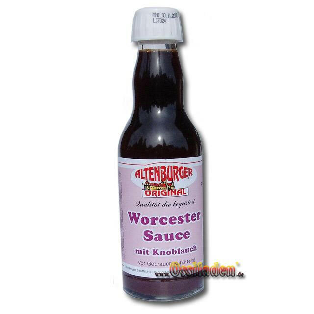 Worcester Sauce - Knoblauch (Altenburger)