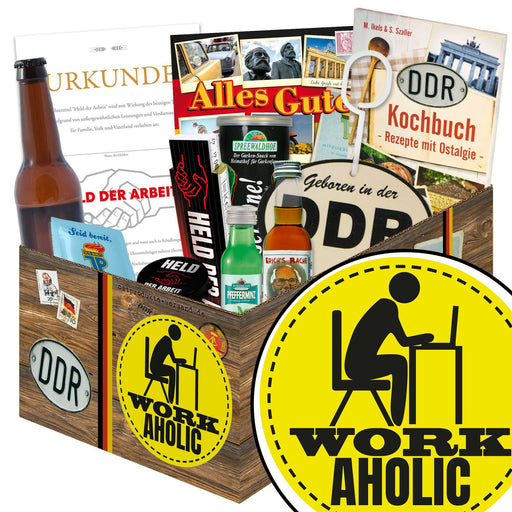 Workaholic - Geschenkset Ostpaket "Männer Box" - Ossiladen I Ostprodukte Versand