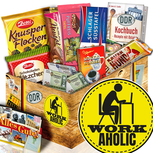 Workaholic - Geschenkset Ostpaket "Schokoladenbox M" - Ossiladen I Ostprodukte Versand