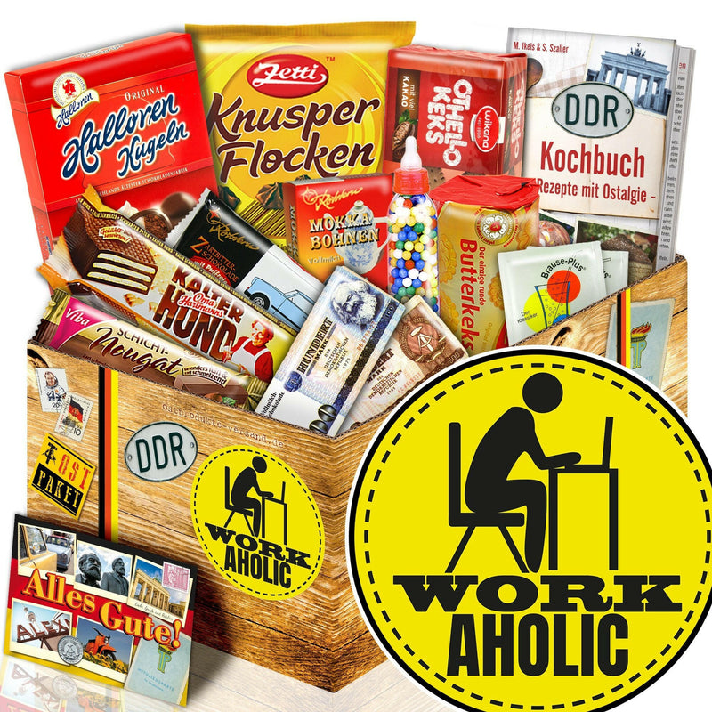 Workaholic - Süßigkeiten Set DDR L - Ossiladen I Ostprodukte Versand