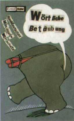 Wörtliche Betäubungen