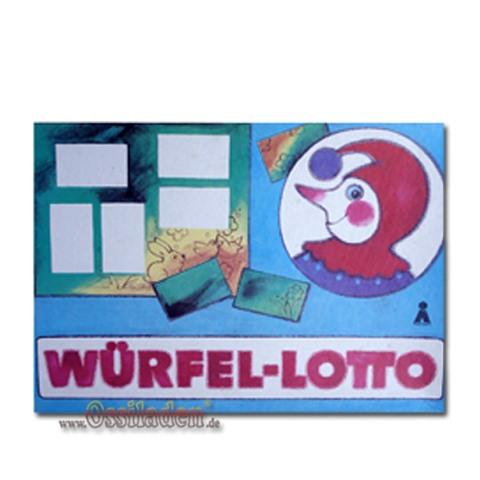 "Würfel Lotto" Spiel Original VEB Plasticart"