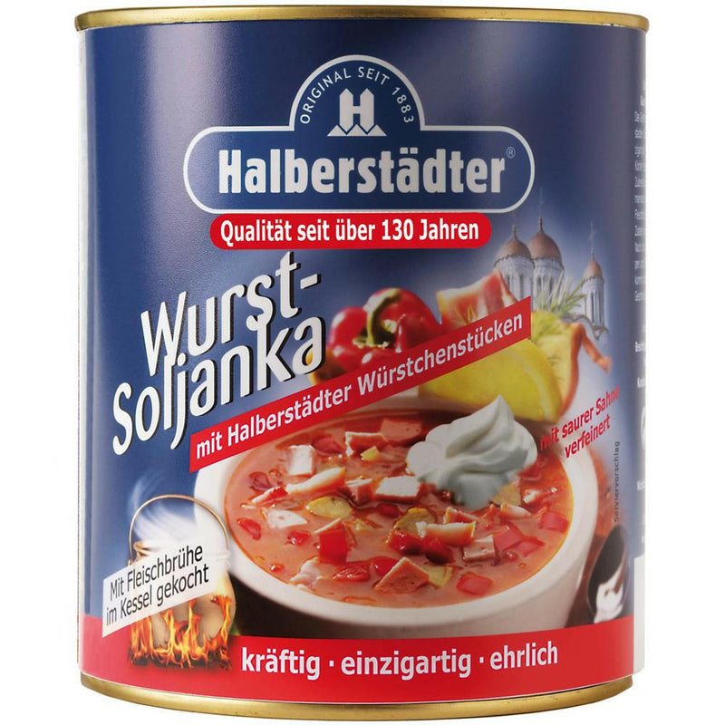 Wurstsoljanka (Halberstädter) - Ossiladen I Ostprodukte Versand