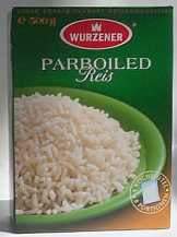 Wurzener Parboiled-Reis, 4x125g