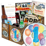 Zahl 1 - Geschenkset Ostpaket "Männer Box" - Ossiladen I Ostprodukte Versand