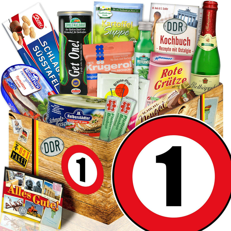 Zahl 1 Spezialitäten Set M - Ossiladen I Ostprodukte Versand