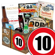 Zahl 10 - Geschenkset Ostpaket "Männer Box" - Ossiladen I Ostprodukte Versand