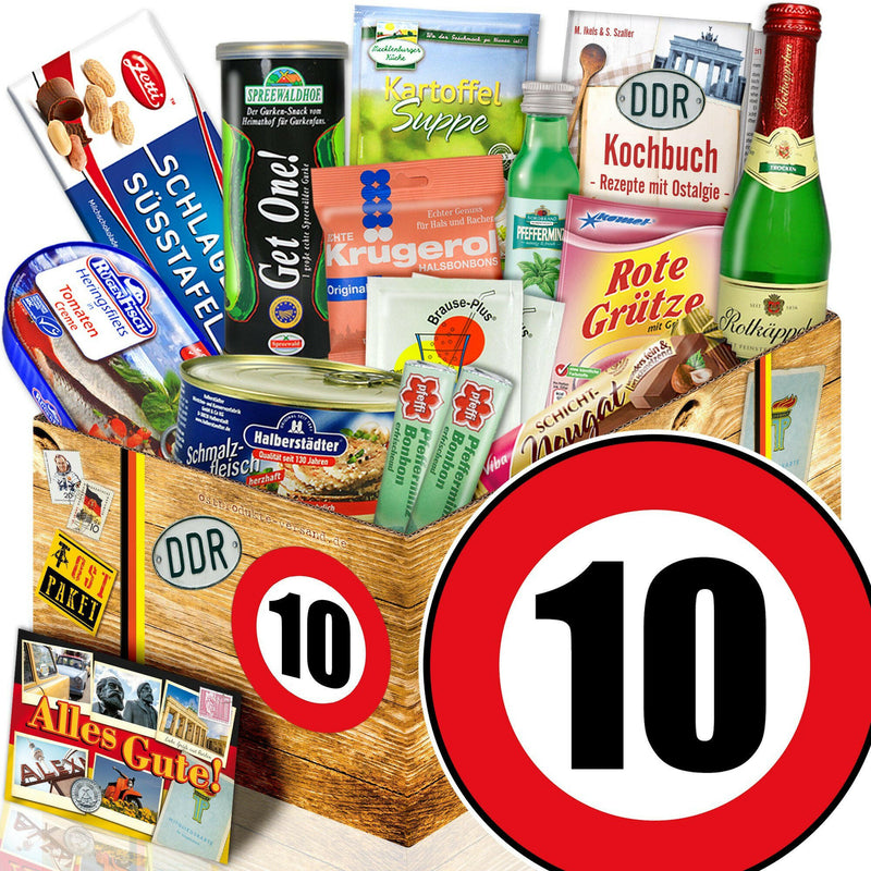 Zahl 10 Spezialitäten Set M - Ossiladen I Ostprodukte Versand