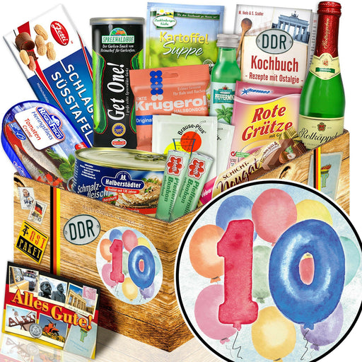 Zahl 10 - Spezialitäten Set M - Ossiladen I Ostprodukte Versand