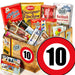 Zahl 10 - Süßigkeiten Set DDR L - Ossiladen I Ostprodukte Versand