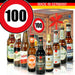 Zahl 100 - Bier Geschenk "Ostbiere" 9er Set - Ossiladen I Ostprodukte Versand