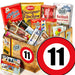 Zahl 11 - Süßigkeiten Set DDR L - Ossiladen I Ostprodukte Versand