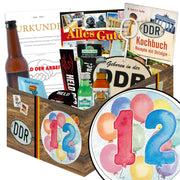 Zahl 12 - Geschenkset Ostpaket "Männer Box" - Ossiladen I Ostprodukte Versand