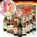 Zahl 13 - Geschenkbox "Ostbiere" 9er Set - Ossiladen I Ostprodukte Versand