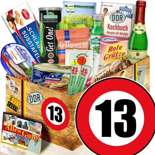 Zahl 13 - Spezialitäten Set M - Ossiladen I Ostprodukte Versand